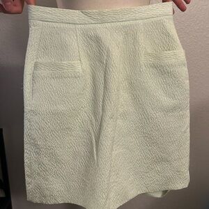 French Connection Mint Textured Skirt